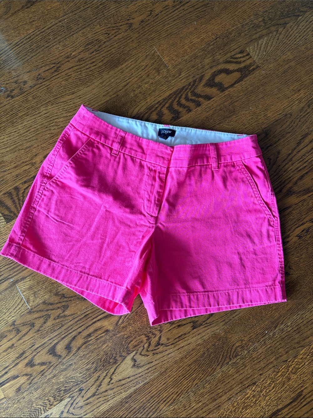 J. Crew Bright Pink Women's Chino Shorts